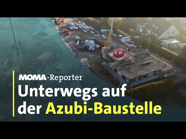 ⁣MOMA Reporter: Schaffen Azubis es allein ein Haus zu bauen? | ARD Morgenmagazin