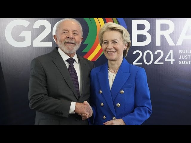 ⁣Los líderes mundiales llegan a Brasil para la Cumbre del G20 con tres grandes prioridades