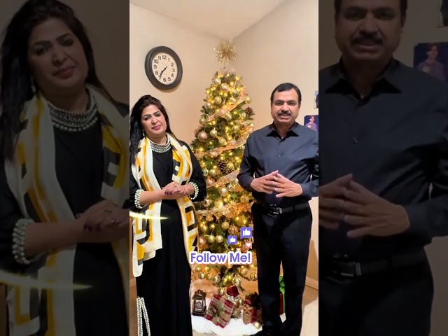 ⁣Pastor Anwar Fazal and Pastor Nida Anwar share good news about Christmas  songs !#isaactv #shorts