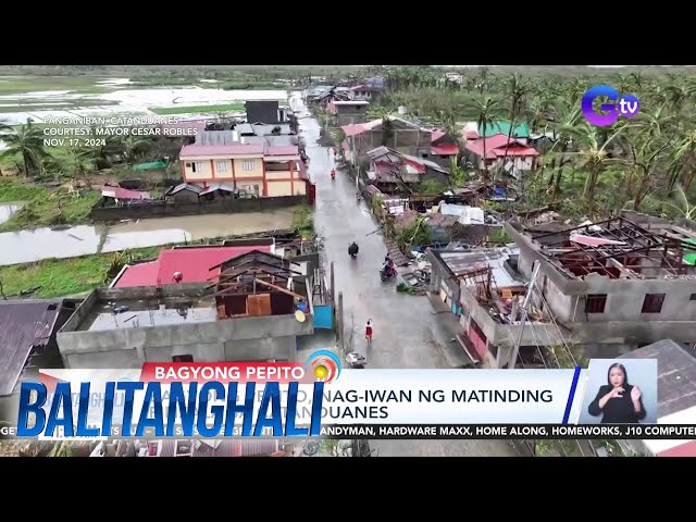 ⁣Bagyong #PepitoPH, nag-iwan ng matinding pinsala sa Catanduanes | Balitanghali