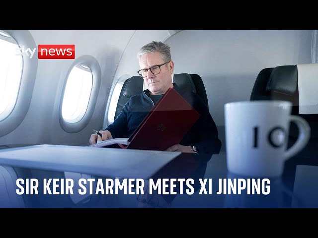 ⁣Watch live: British PM Sir Keir Starmer meets Chinese President Xi Jinping at the G20 Summit