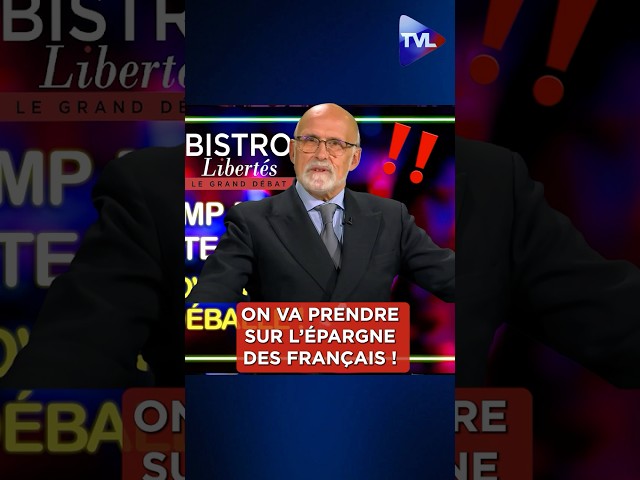 ⁣"Vous avez vu les dettes des USA, de la France ? On va se servir dans l'épargne des França