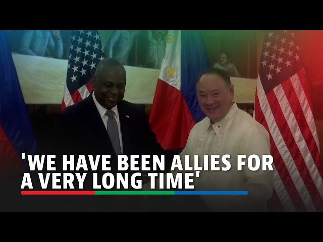 ⁣U.S. and Philippines sign military intelligence-sharing deal