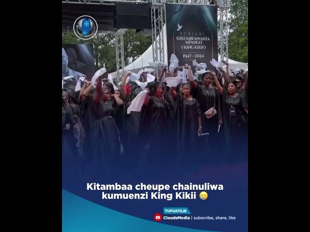 ⁣Kitambaa Cheupe Kinapeperushwa kumuenzi King Kikiii