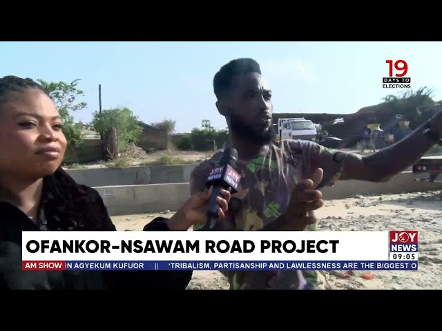 ⁣Ofankor-Nsawam Road Project: Residents and commuters bemoan congestion on the stretch