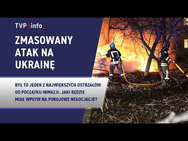 ⁣Zmasowany atak na Ukrainę. Rozejm z Rosją pod znakiem zapytania?