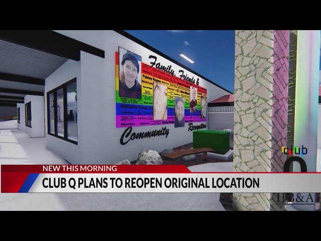 ⁣Club Q plans to reopen at original location