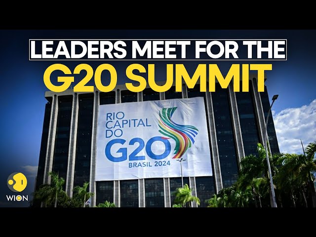 ⁣G20 SUMMIT LIVE: Meet At Rio's Museum Of Modern Art For The G20 Summit | WION