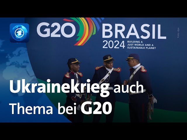 ⁣G20-Gipfel: Treffen in Brasilien