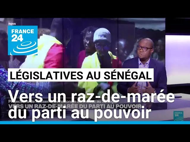 ⁣Législatives au Sénégal : vers un raz-de-marée du parti au pouvoir • FRANCE 24