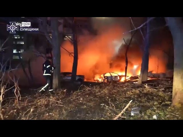 ⁣Guerra in Ucraina, 11 morti per bombardamento russo su Sumy