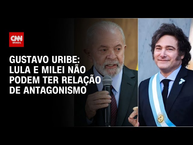 ⁣Gustavo Uribe: Lula e Milei não podem ter relação de antagonismo | Live CNN