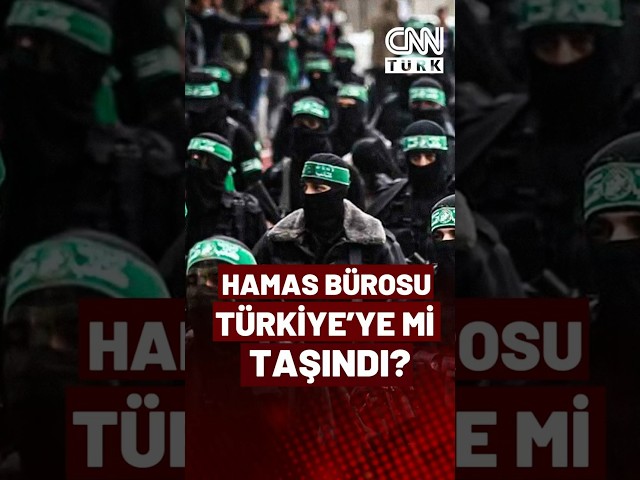 ⁣"Hamas Bürosu Türkiye'ye Taşındı" İddialarına Dışişleri Kaynakları'ndan Yalanlam