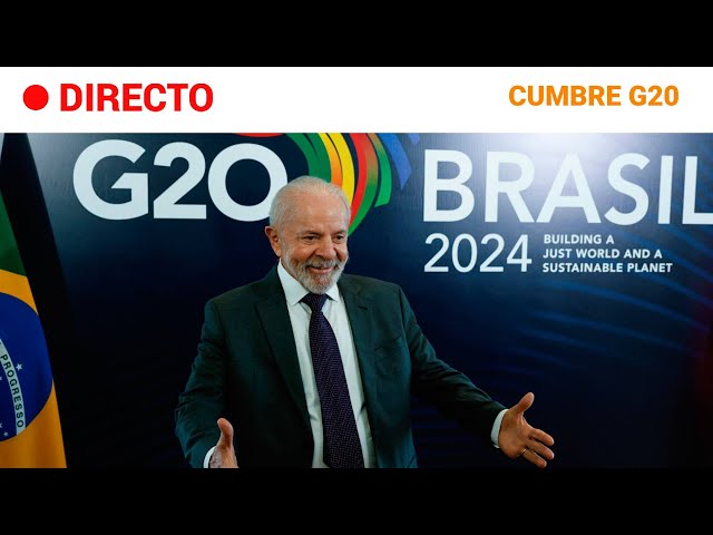 ⁣G20  EN DIRECTO: LAS ECONOMÍAS MÁS PODEROSAS SE VEN EN BRASIL y DEBATEN SOBRE POBREZA E IMPUESTOS