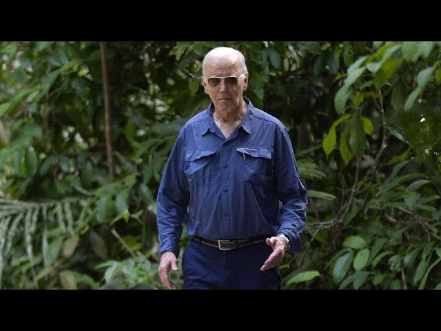 ⁣'Bizarre': Joe Biden disappears into Amazon rainforest