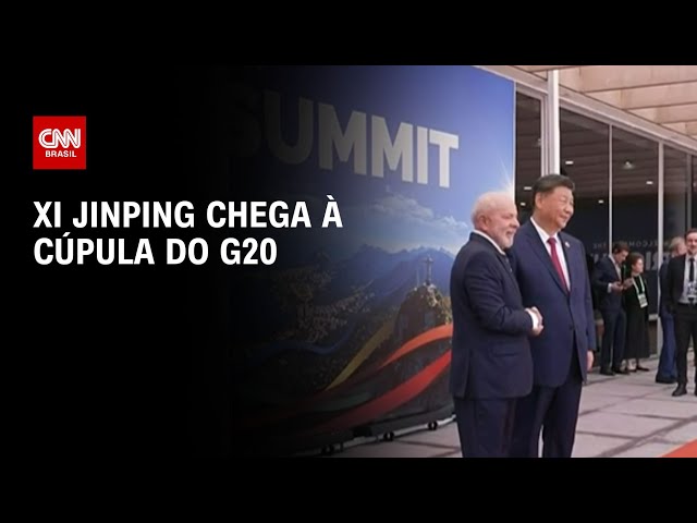 ⁣Xi Jinping chega à cúpula do G20 | Live CNN