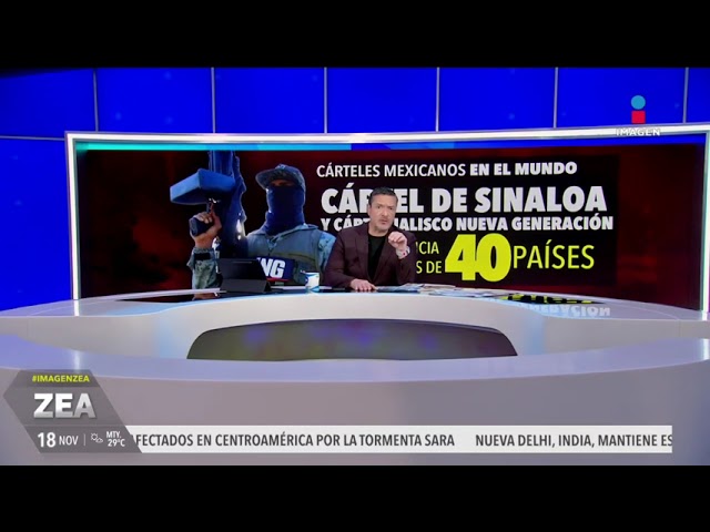 ⁣Cárteles mexicanos se expanden a más países | Noticias con Francisco Zea