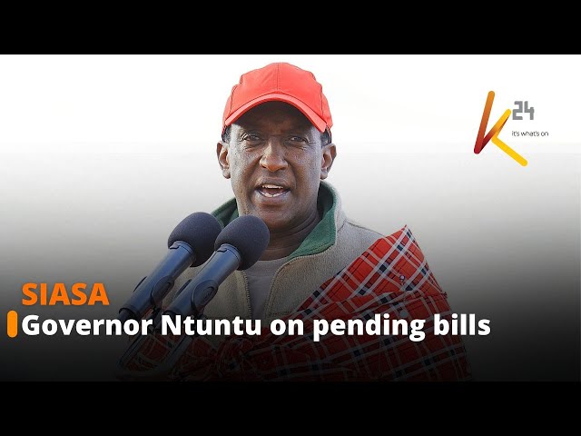 ⁣Governor Ntutu commits to clearing sh200 million pending bills by Christmas