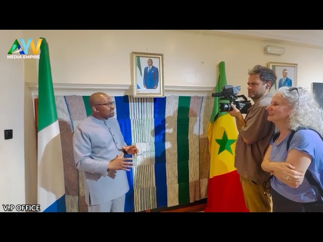 ⁣Sierra Leone’s Vice President, Dr. Mohamed Juldeh Jalloh