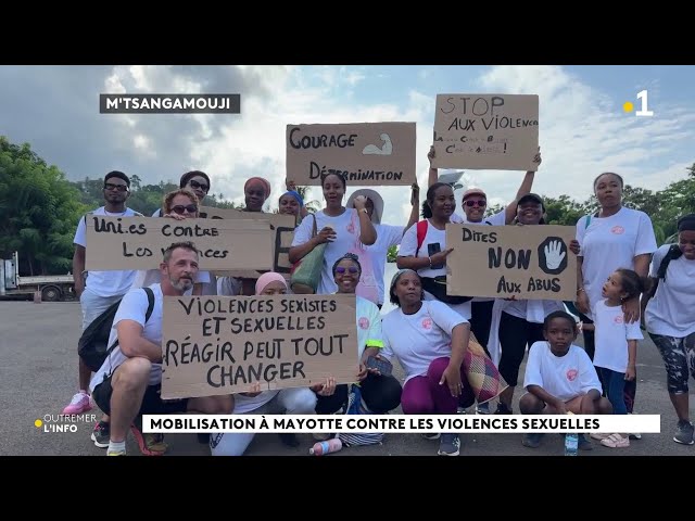 ⁣Mayotte se mobilise contre les violence sexuelles