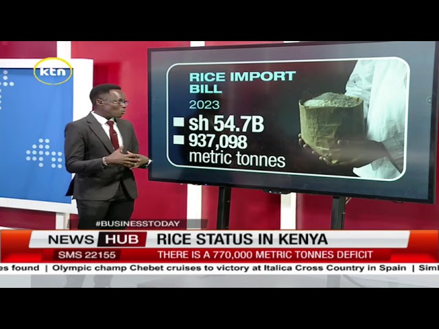 ⁣Rice status in Kenya