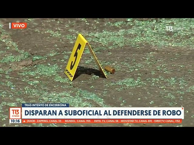 ⁣Cámara de seguridad capta momento en que suboficial en retiro del Ejército es baleado en encerrona