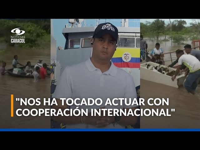 ⁣Gobernador de La Guajira habló sobre la emergencia que vive el departamento por lluvias