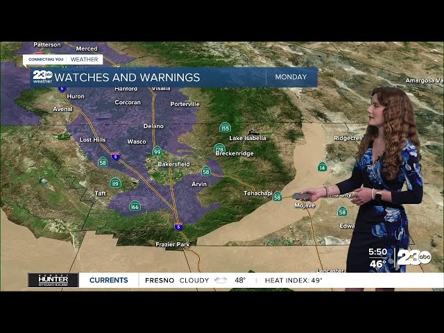 ⁣23ABC Morning Weather Update Nov. 18, 2024