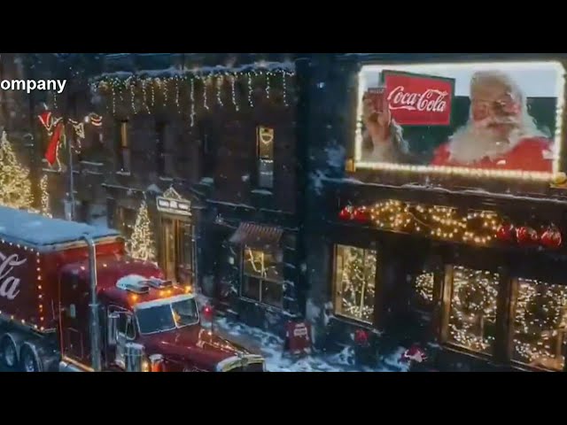 ⁣Coca Cola criticized over heavy AI use in holiday ads