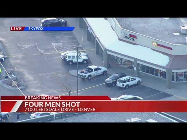 ⁣4 injured in Monday morning shooting in southeast Denver