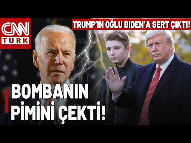 ⁣Trump'ın Oğlu, O Kararın Ardından Biden'a Ateş Püskürdü: "Gerizekalılar..."