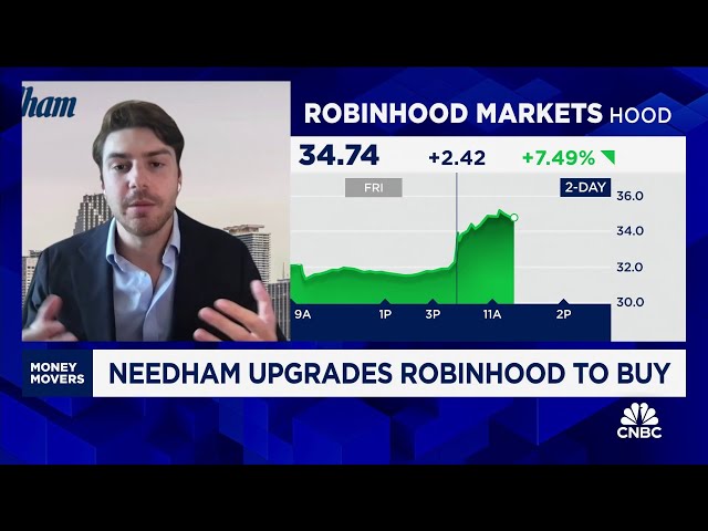 ⁣Robinhood: Here's why Needham upgraded the stock to buy