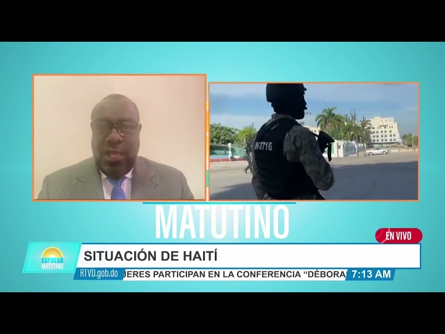 ⁣Los problemas que vemos en Haití han sido perpetuados | Bocchit Edmond, ex canciller de Haití