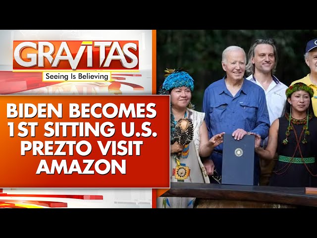 ⁣Too Little, Too Late? Behind Biden's Amazon Rainforest Visit and Climate Policy | GRAVITAS