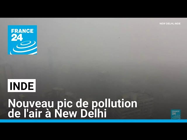 ⁣Inde : nouveau pic de pollution de l'air à New Delhi • FRANCE 24