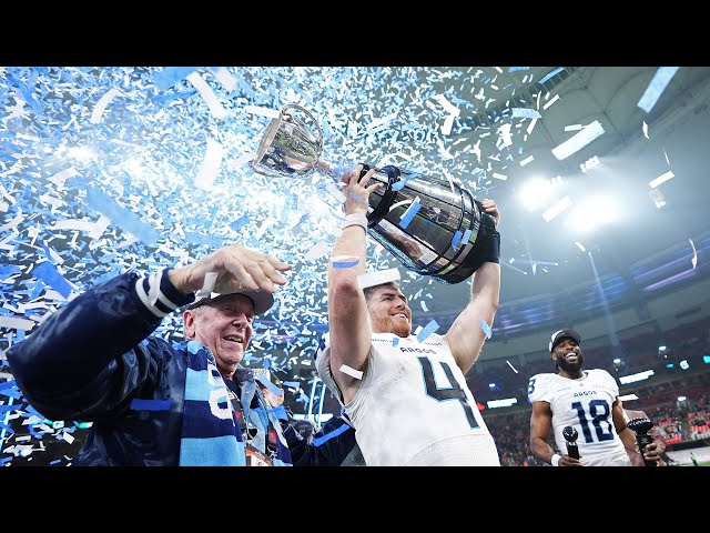 ⁣Toronto Argonauts capture their 19th Grey Cup victory