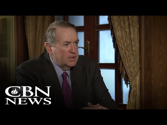 ⁣Trump's Israel Nominee Mike Huckabee Speaks to CBN News