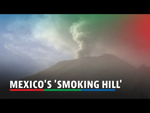 ⁣Mexico's Popocatepetl volcano spews smoke and ash | ABS-CBN News