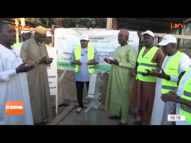 ⁣HUMANITAIRE - Inauguration des forages d'eau dans le 4ème Arrondissement