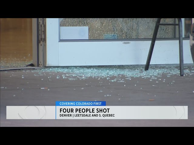 ⁣Denver police search for gunman who shot four people outside LaborMax office in Denver