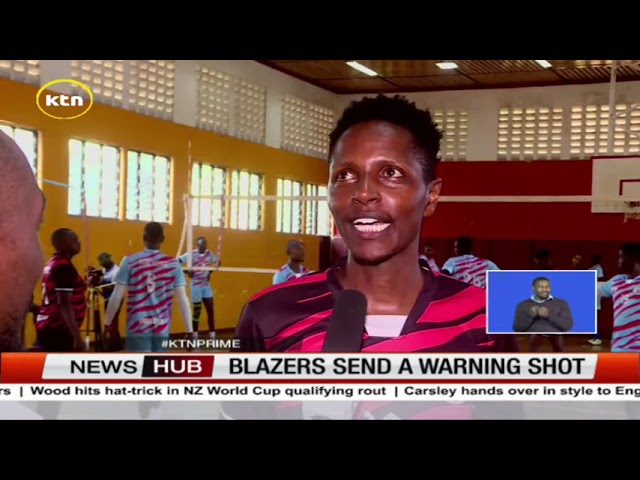 ⁣Kenyan Volleyball team Trailblazers dares to dream