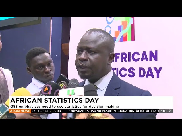 ⁣GSS emphasizes need to use statistics for decision making -  Adom TV Evening News (18-11-24)