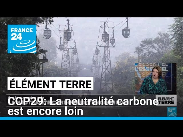 ⁣COP29: La neutralité carbone est encore loin • FRANCE 24