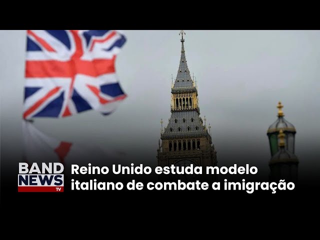 ⁣Reino Unido estuda pagar países para evitar imigração | BandNewsTV