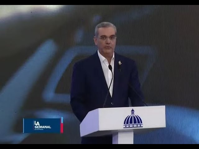 ⁣EN VIVO Presidente Abinader en "La Semanal con la prensa"