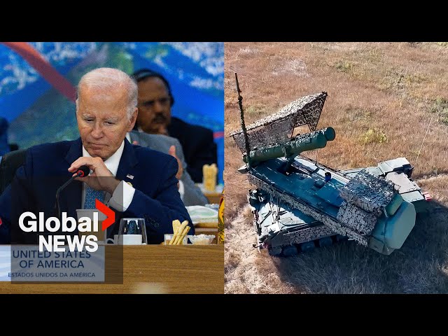 ⁣"Necessary": World reacts to Biden letting Ukraine use US long-range missiles