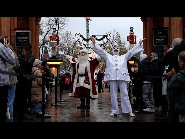 ⁣Weihnachtszauber in Dänemark: Tivoli-Park ist bereit für glanzvolle Festtage