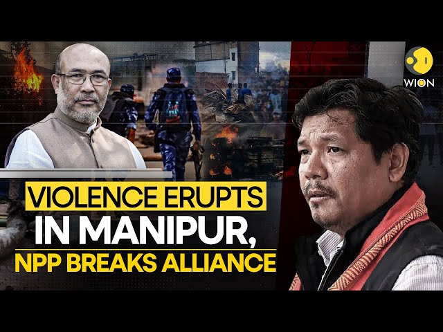 ⁣Manipur: State Descends Into Chaos Again, Conrad Sangma Breaks NDA Alliance | WION Originals