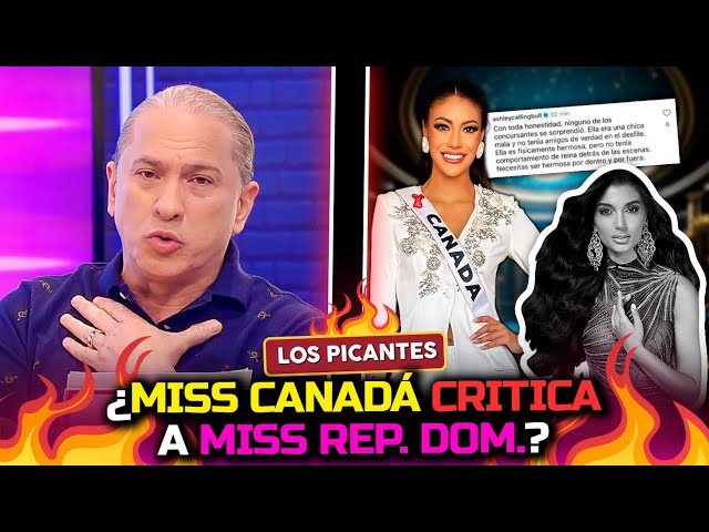 ⁣¿Miss Canadá critica a Miss República Dominicana en Miss Universo 2024? | Vive el Espectáculo