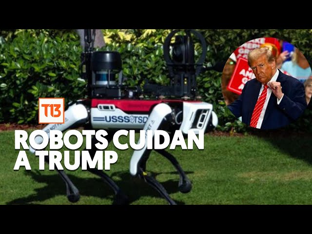 ⁣Estos son los perros robots que cuidan a Donald Trump: EXPLICADO